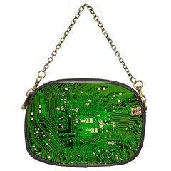 Background Green Board Business Chain Purse (one Side) by Pakrebo