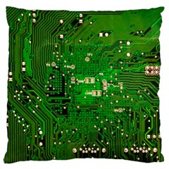 Background Green Board Business Large Cushion Case (one Side) by Pakrebo