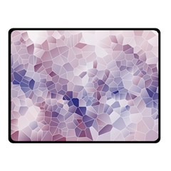 Americana Abstract Graphic Mosaic Double Sided Fleece Blanket (small)  by Pakrebo