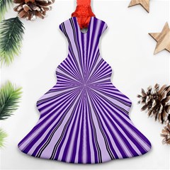 Background Abstract Purple Design Christmas Tree Ornament (two Sides) by Pakrebo