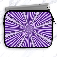 Background Abstract Purple Design Apple Ipad 2/3/4 Zipper Cases by Pakrebo