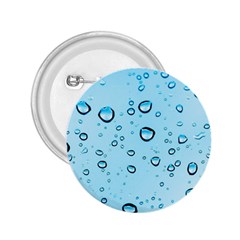 Drops Water Pane Rain Glass 2 25  Buttons by Pakrebo