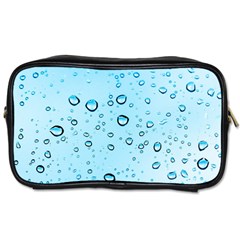 Drops Water Pane Rain Glass Toiletries Bag (one Side) by Pakrebo