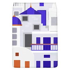 Background Santorini Greece Removable Flap Cover (l) by Pakrebo