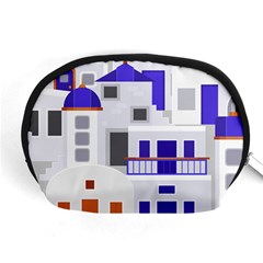 Background Santorini Greece Accessory Pouch (medium) by Pakrebo