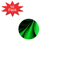 Green Line Lines Background 1  Mini Magnet (10 Pack)  by Pakrebo