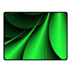 Green Line Lines Background Fleece Blanket (small) by Pakrebo