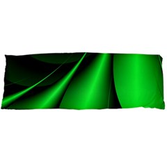 Green Line Lines Background Body Pillow Case Dakimakura (two Sides) by Pakrebo