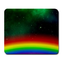 Galaxy Rainbow Universe Star Space Large Mousepads by Pakrebo