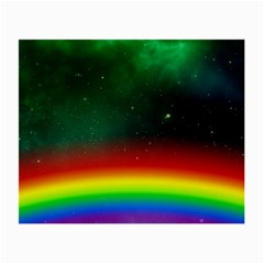 Galaxy Rainbow Universe Star Space Small Glasses Cloth by Pakrebo