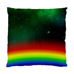 Galaxy Rainbow Universe Star Space Standard Cushion Case (two Sides) by Pakrebo