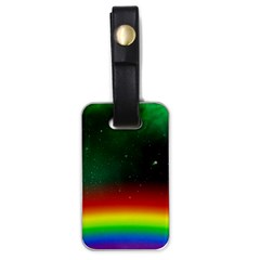 Galaxy Rainbow Universe Star Space Luggage Tag (one Side) by Pakrebo