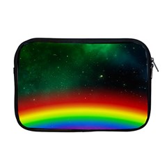 Galaxy Rainbow Universe Star Space Apple Macbook Pro 17  Zipper Case by Pakrebo