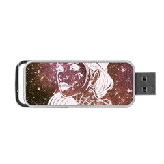 Galaxy Stars Giel Portable Usb Flash (two Sides) by snowwhitegirl