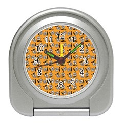 Daisy Orange Travel Alarm Clock