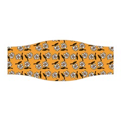 Daisy Orange Stretchable Headband