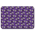 Daisy Purple Large Doormat  30 x20  Door Mat