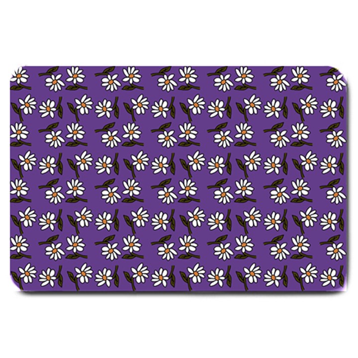 Daisy Purple Large Doormat 