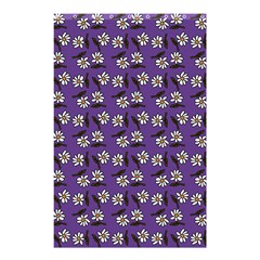 Daisy Purple Shower Curtain 48  X 72  (small)  by snowwhitegirl