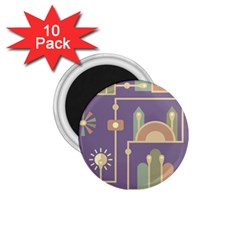 Background Infographic Travel 1 75  Magnets (10 Pack)  by Pakrebo