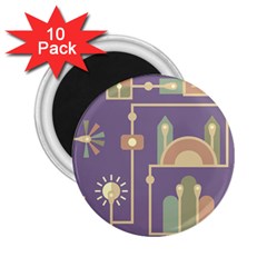 Background Infographic Travel 2 25  Magnets (10 Pack)  by Pakrebo