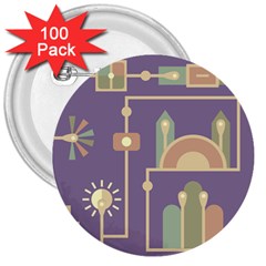 Background Infographic Travel 3  Buttons (100 Pack)  by Pakrebo