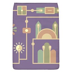 Background Infographic Travel Removable Flap Cover (s) by Pakrebo