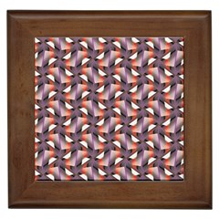 Pattern Abstract Fabric Wallpaper Framed Tiles by Pakrebo