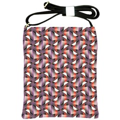 Pattern Abstract Fabric Wallpaper Shoulder Sling Bag by Pakrebo