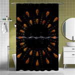 Background Pattern Bright Graphic Shower Curtain 48  x 72  (Small)  Curtain(48  X 72 ) - 42.18 x64.8  Curtain(48  X 72 )