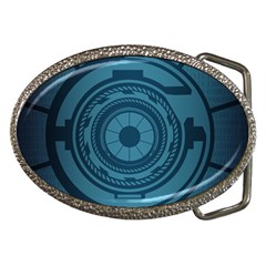 Technology Background Binary Belt Buckles by Pakrebo