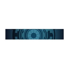 Technology Background Binary Flano Scarf (mini) by Pakrebo