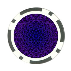 Background Lines Pattern Line Art Poker Chip Card Guard