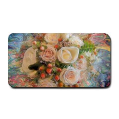 Ackground Flowers Colorful Medium Bar Mats by Pakrebo