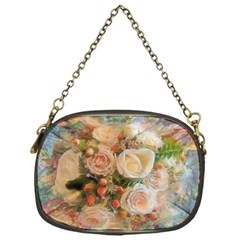 Ackground Flowers Colorful Chain Purse (one Side) by Pakrebo