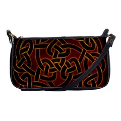 Celtic Spiritual Pattern Art Shoulder Clutch Bag