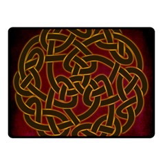 Celtic Spiritual Pattern Art Double Sided Fleece Blanket (Small) 