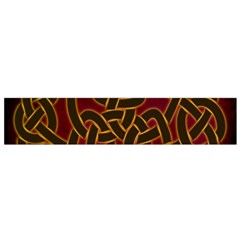 Celtic Spiritual Pattern Art Small Flano Scarf