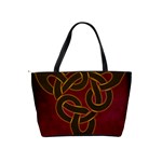 Celtic Spiritual Pattern Art Classic Shoulder Handbag Back