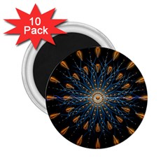 Explosion Fireworks Flare Up 2 25  Magnets (10 Pack)  by Pakrebo