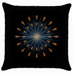 Explosion Fireworks Flare Up Throw Pillow Case (black) by Pakrebo