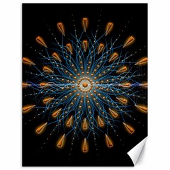 Explosion Fireworks Flare Up Canvas 18  X 24  by Pakrebo