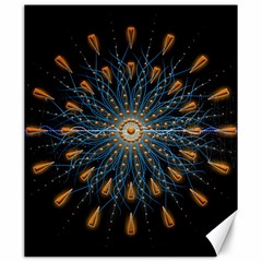 Explosion Fireworks Flare Up Canvas 20  X 24  by Pakrebo