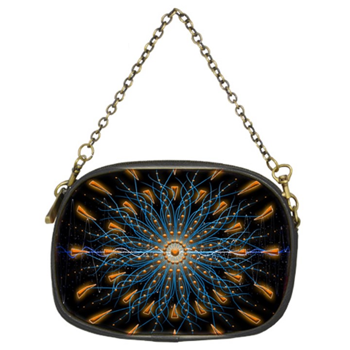 Explosion Fireworks Flare Up Chain Purse (Two Sides)