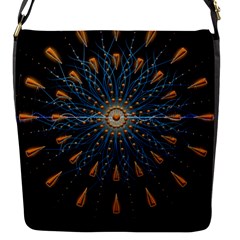 Explosion Fireworks Flare Up Flap Closure Messenger Bag (s) by Pakrebo