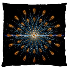 Explosion Fireworks Flare Up Standard Flano Cushion Case (one Side) by Pakrebo