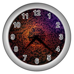 Software Development Virtual Wall Clock (silver) by Pakrebo