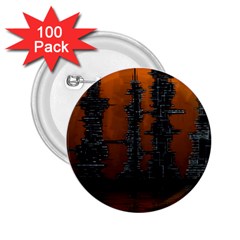 Skyline Future Graphic Sketchbook 2 25  Buttons (100 Pack)  by Pakrebo