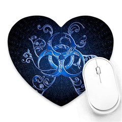 Background Creativity Form Pattern Heart Mousepads by Pakrebo