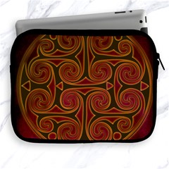 Celtic Spiritual Pattern Art Apple Ipad 2/3/4 Zipper Cases by Pakrebo